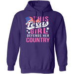 This Texas Girl Defends Her Country T-Shirt CustomCat