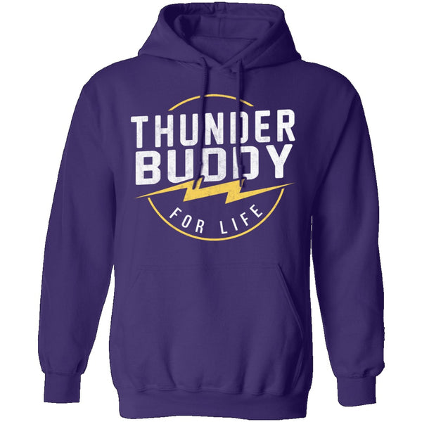 Thunder Buddy For Life T-Shirt CustomCat