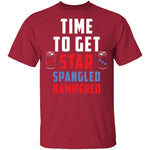 Time To Get Star Spangled Hammered T-Shirt CustomCat