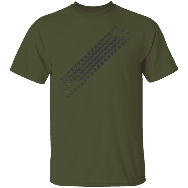 Tire Mark T-Shirt CustomCat