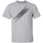 Tire Mark T-Shirt CustomCat