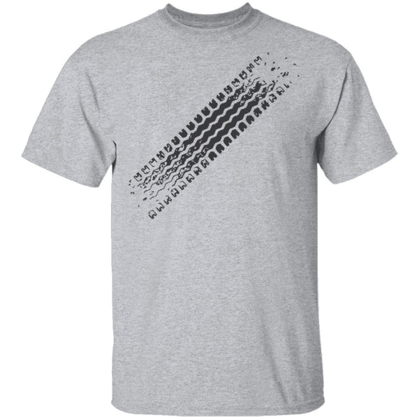 Tire Mark T-Shirt CustomCat
