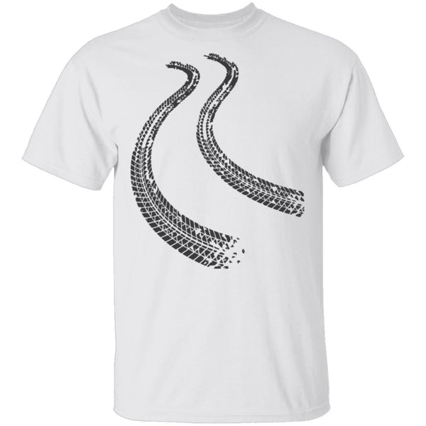 Tire Marks T-Shirt CustomCat