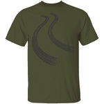 Tire Marks T-Shirt CustomCat