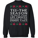 Tis The Season Ugly Christmas Sweater CustomCat