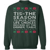 Tis The Season Ugly Christmas Sweater CustomCat