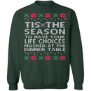 Tis The Season Ugly Christmas Sweater CustomCat