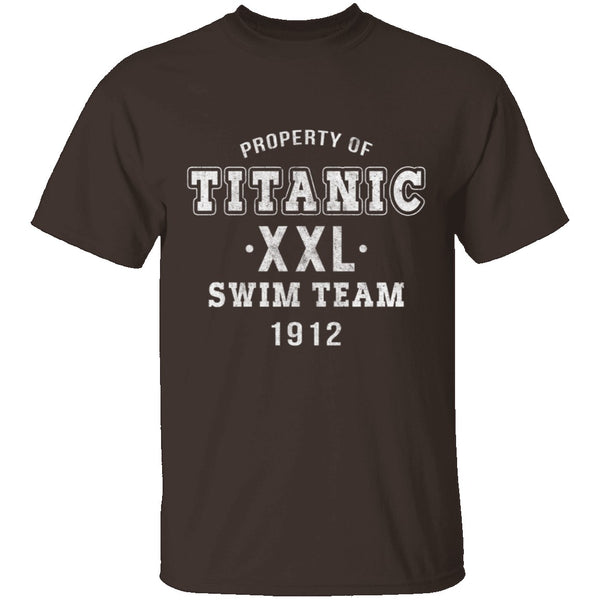 Titanic Swim Team T-Shirt CustomCat