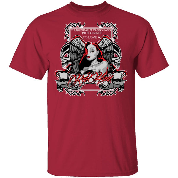 To Love A Red Head T-Shirt CustomCat