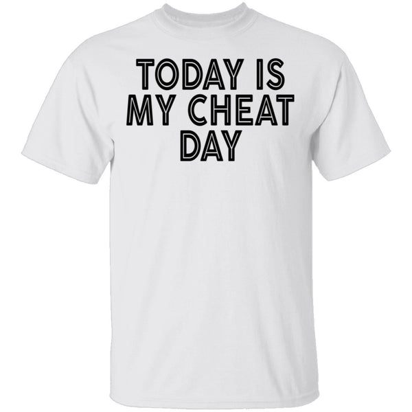 Today Is My Cheat Day T-Shirt CustomCat