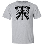 Torso Skeleton T-Shirt CustomCat