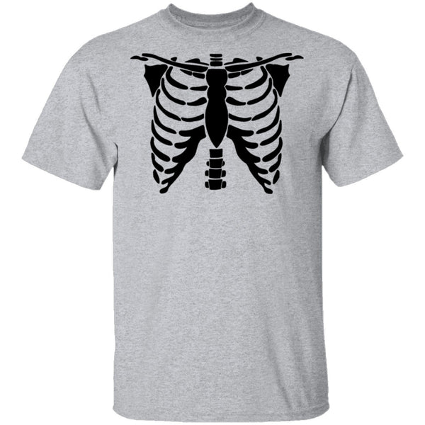Torso Skeleton T-Shirt CustomCat