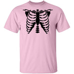Torso Skeleton T-Shirt CustomCat