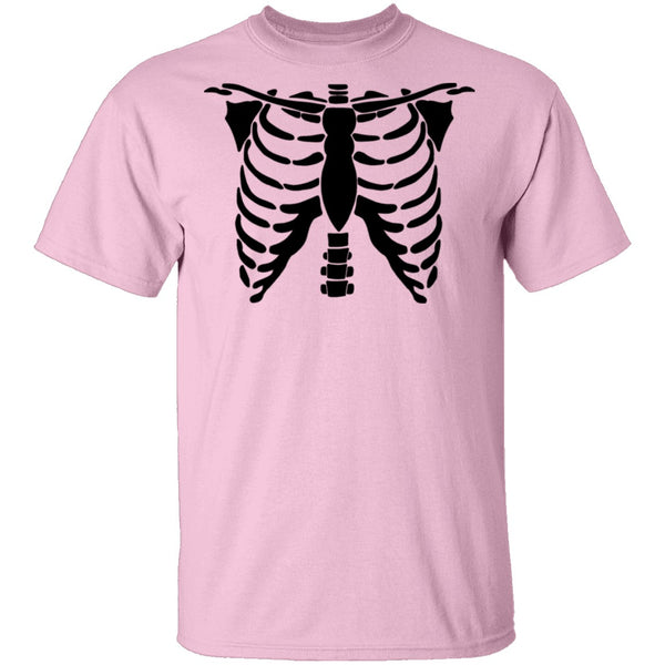 Torso Skeleton T-Shirt CustomCat