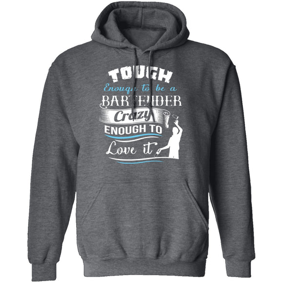 Tough Bartender T-Shirt CustomCat