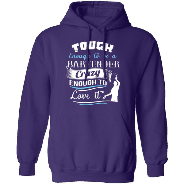 Tough Bartender T-Shirt CustomCat