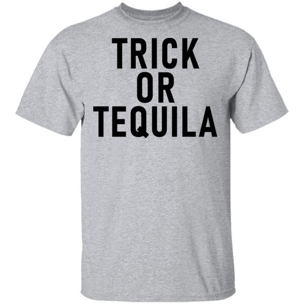 Trick Or Tequilla T-Shirt CustomCat