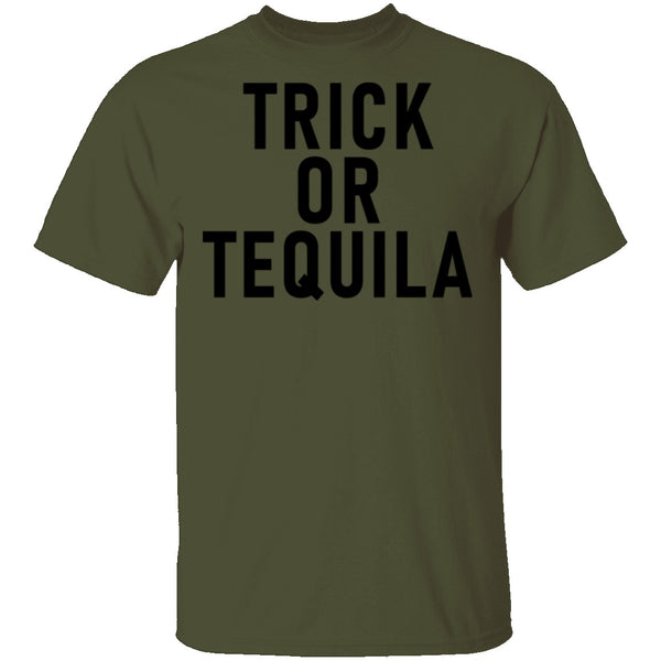 Trick Or Tequilla T-Shirt CustomCat