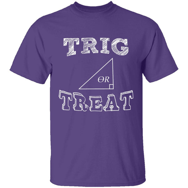 Trig Or Treat T-Shirt CustomCat