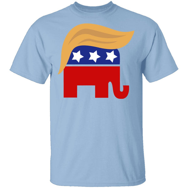 Trump Hair T-Shirt CustomCat