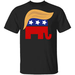 Trump Hair T-Shirt CustomCat