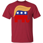 Trump Hair T-Shirt CustomCat