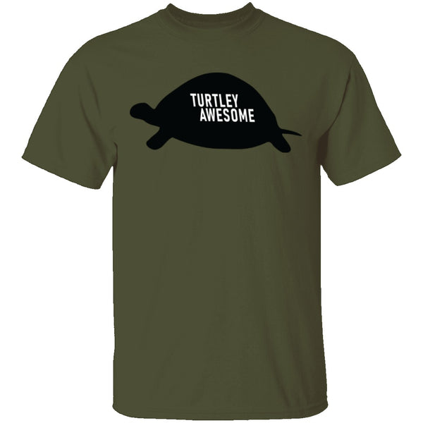 Turtley Awesome T-Shirt CustomCat