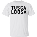 Tusca Loosa Black T-Shirt CustomCat