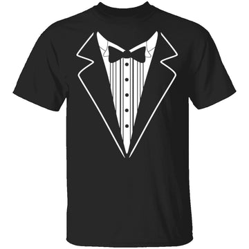 Tux Shirt T-Shirt CustomCat