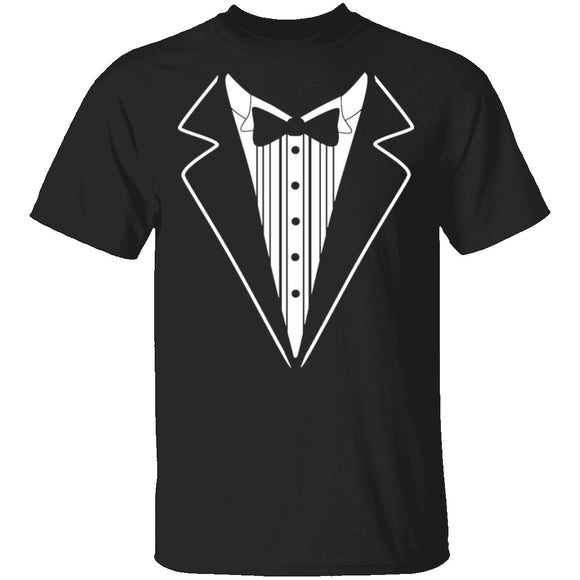 Tux Shirt T-Shirt CustomCat