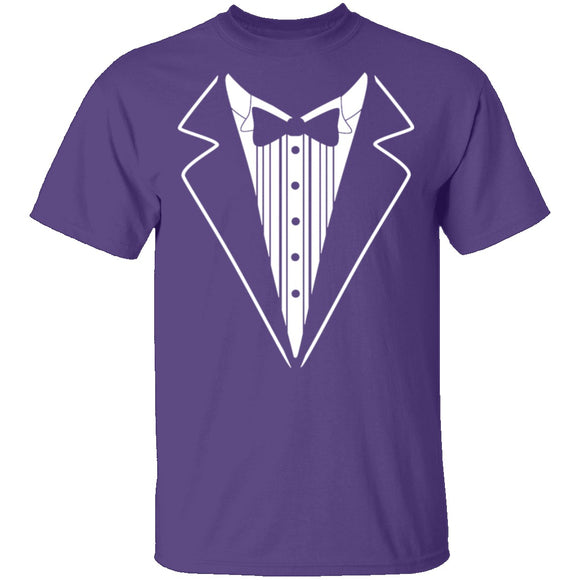 Tux Shirt T-Shirt CustomCat