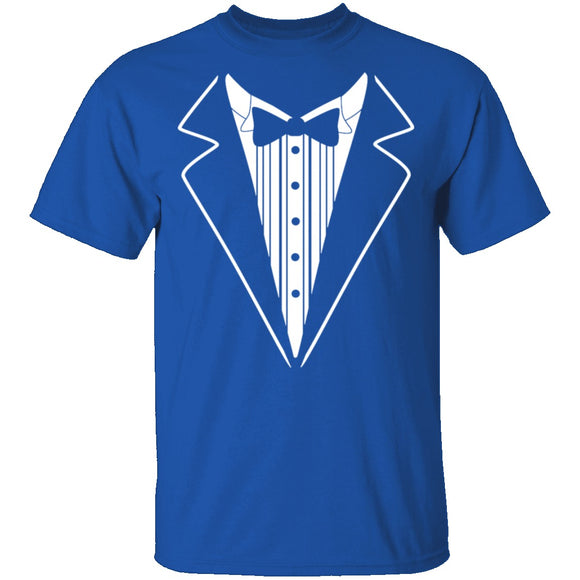 Tux Shirt T-Shirt CustomCat