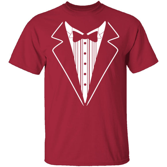 Tux Shirt T-Shirt CustomCat