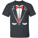 Tuxedo Shirt T-Shirt CustomCat