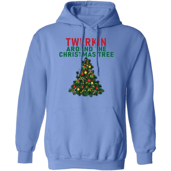 Twerkin Around The Christmas Tree T-Shirt CustomCat