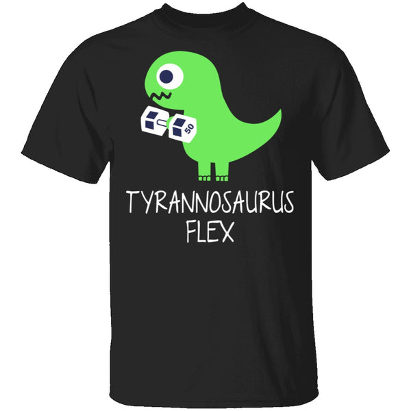 Tyrannosaurus Flex T-Shirt CustomCat