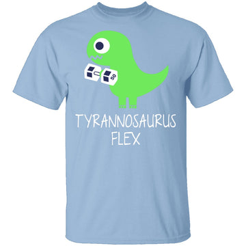 Tyrannosaurus Flex T-Shirt CustomCat