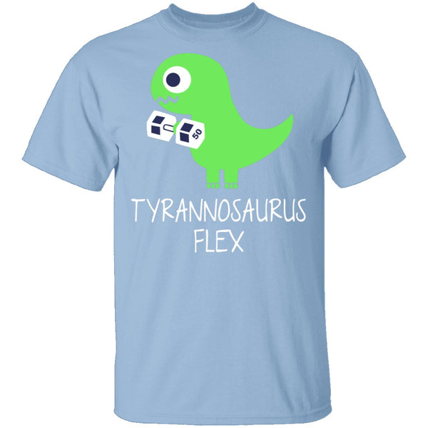 Tyrannosaurus Flex T-Shirt CustomCat
