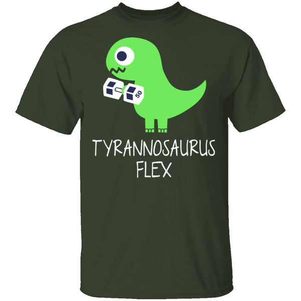 Tyrannosaurus Flex T-Shirt CustomCat