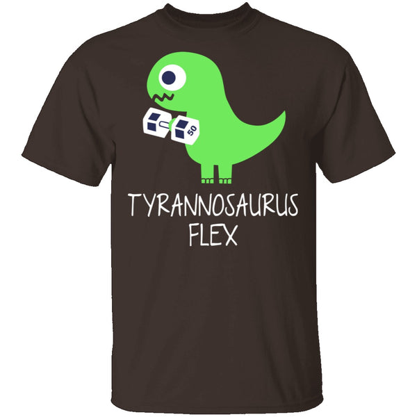 Tyrannosaurus Flex T-Shirt CustomCat