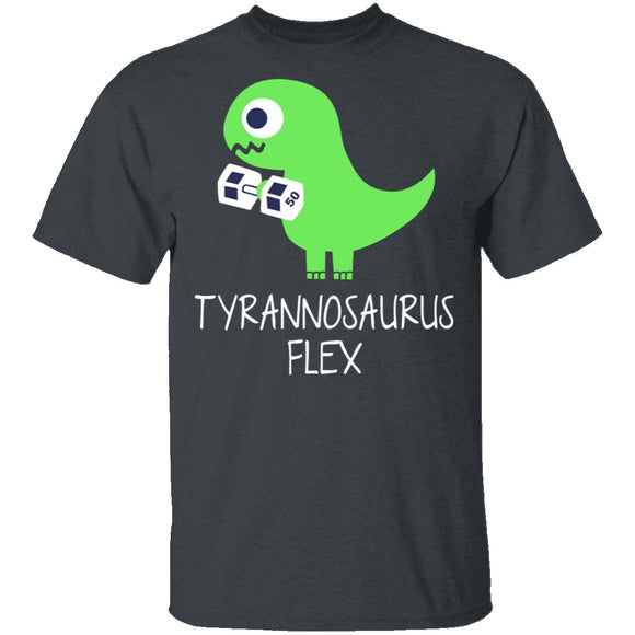 Tyrannosaurus Flex T-Shirt CustomCat