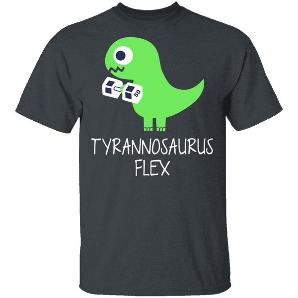 Tyrannosaurus Flex T-Shirt CustomCat
