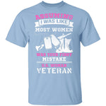 U.S. Woman Veteran T-Shirt CustomCat