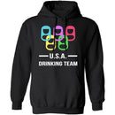 U.S.A. Drinking Team T-Shirt CustomCat