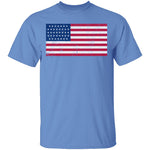 US Flag America T-Shirt CustomCat