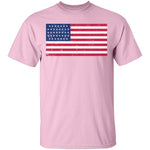 US Flag America T-Shirt CustomCat