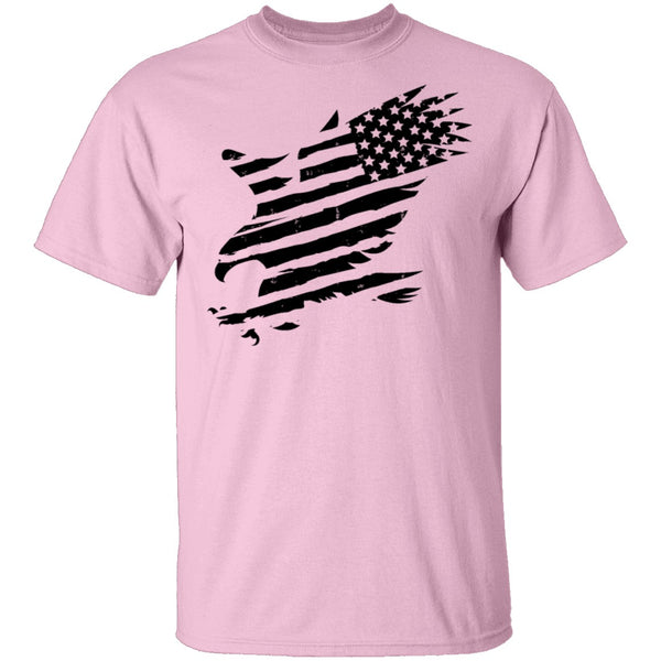 US Flag Eagle T-Shirt CustomCat