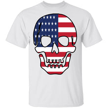US Flag Skull T-Shirt