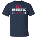 USA Drinking Team T-Shirt CustomCat