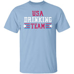 USA Drinking Team T-Shirt CustomCat